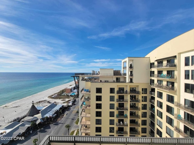 15100 Front Beach Rd Unit 1604, Panama City Beach, FL 32413 - view of apartment building / complex with view of water and beach