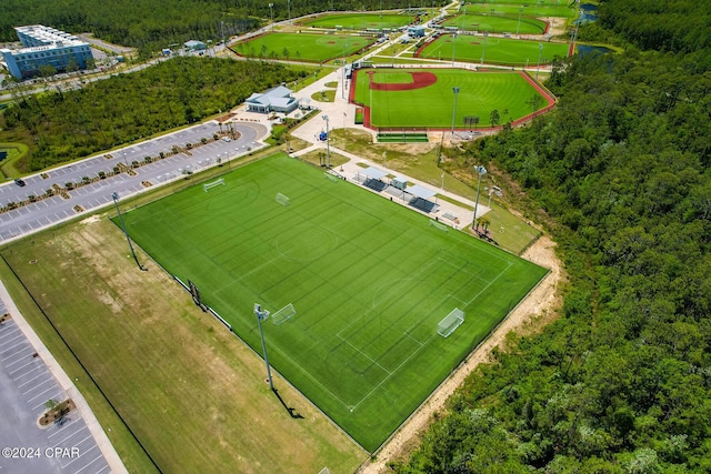 8715 Surf Dr Unit 1402B, Panama City, FL 32408 - aerial view of a forest