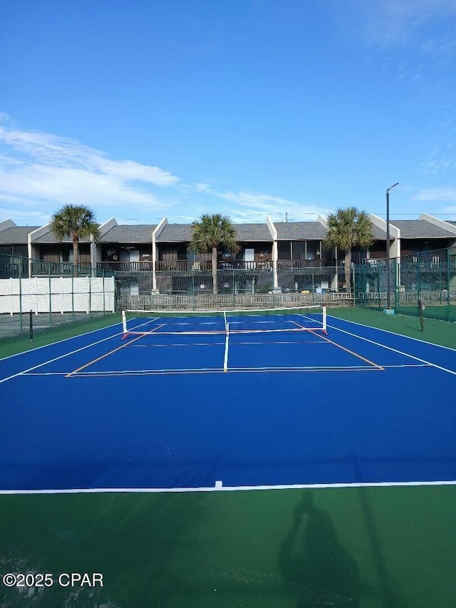 view of sport court