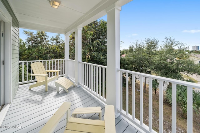 16246 E Lullwater, Panama City Beach, FL 32413 - deck with a porch