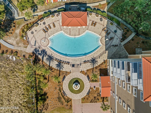 bird's eye view