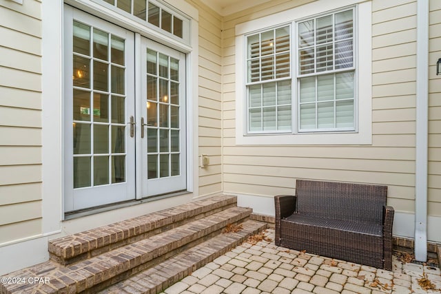 view of patio / terrace with french doors