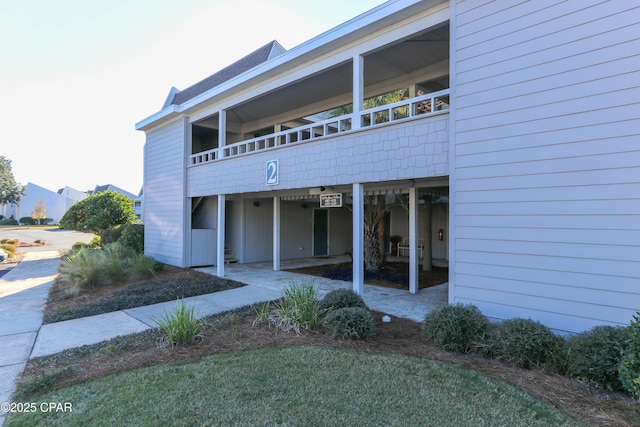 exterior space featuring a patio area