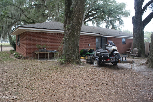 view of side of home