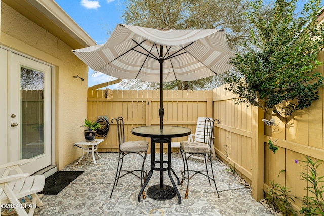 view of patio / terrace