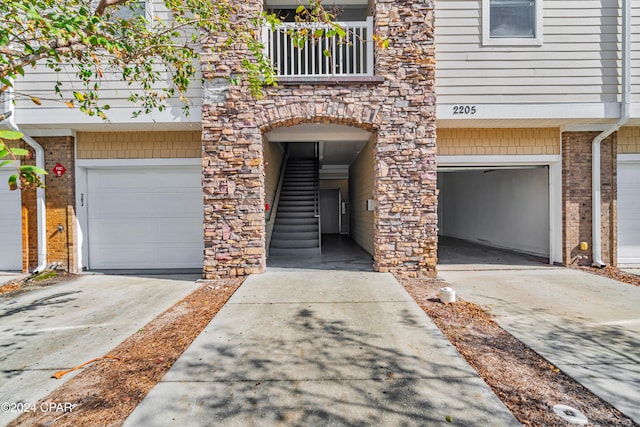 view of entrance to property