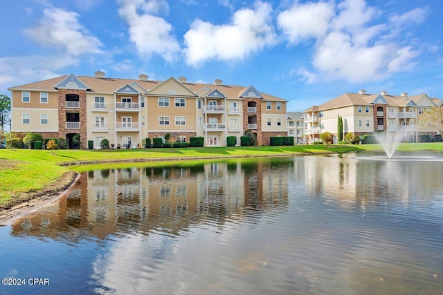 property view of water