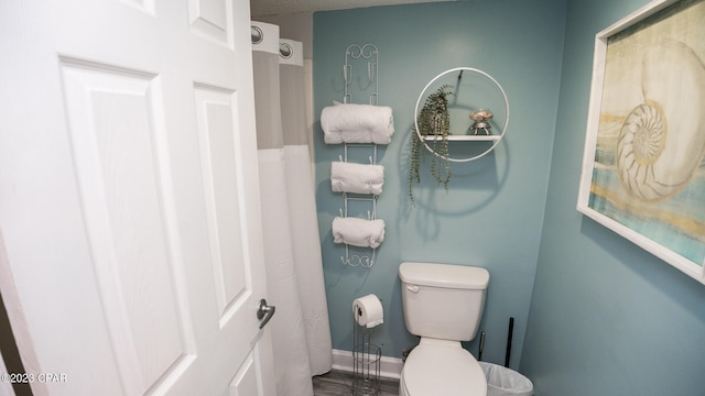 bathroom with toilet