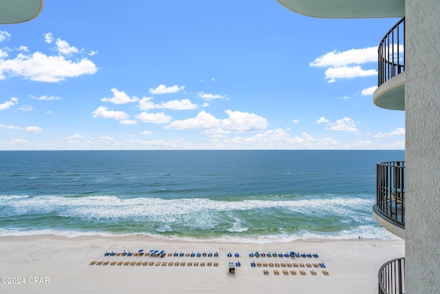 6201 Thomas Dr Unit 1606, Panama City Beach, FL 32408 - water view with nearby beach
