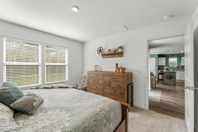 bedroom featuring carpet floors