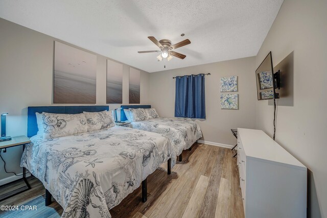 bedroom featuring wood-type flooring