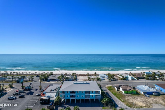 water view with a beach view