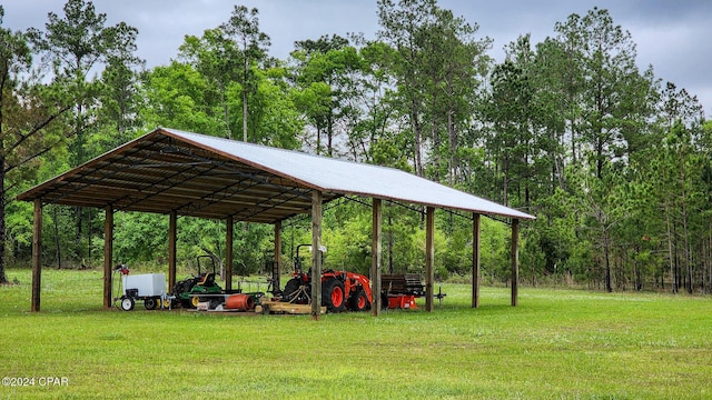 surrounding community featuring a yard