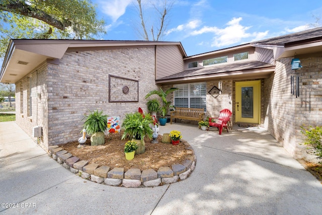 exterior space featuring a patio