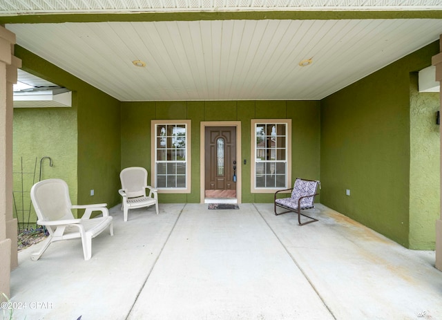 view of patio / terrace featuring a porch