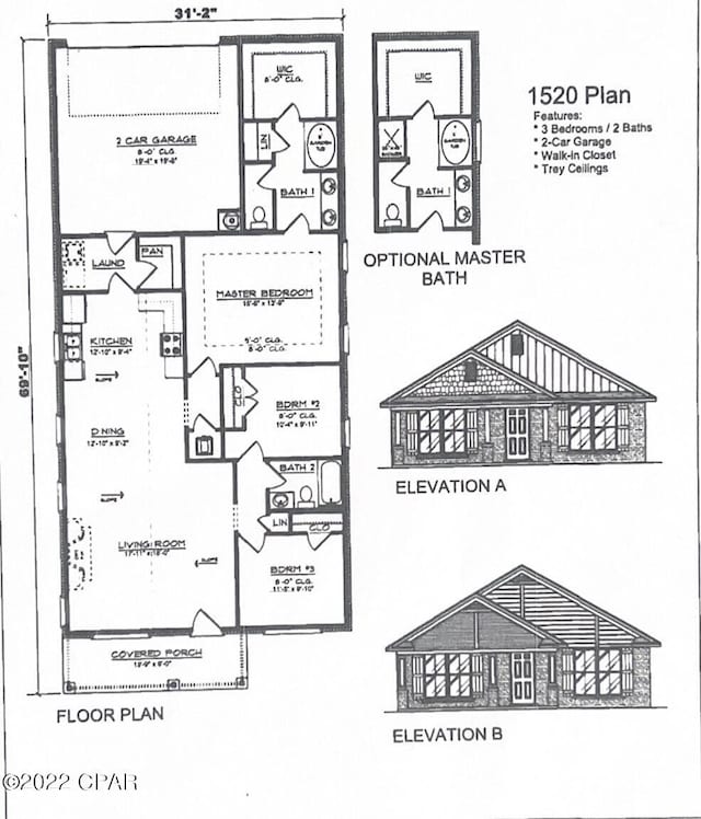 1202 Primrose Ln, Panama City, FL 32404 - room layout