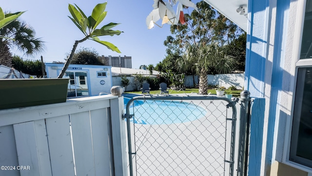 view of swimming pool