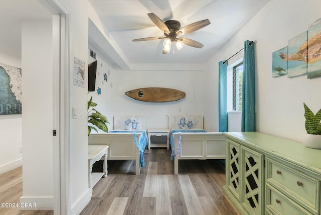 interior space featuring light hardwood / wood-style flooring