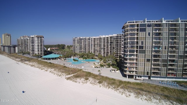 view of property featuring a water view