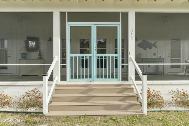 view of entrance to property