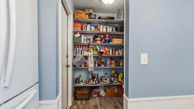 view of pantry