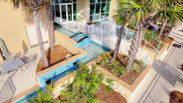 15625 Front Beach Rd Unit 205, Panama City Beach, FL 32413 - drone / aerial view of a pool