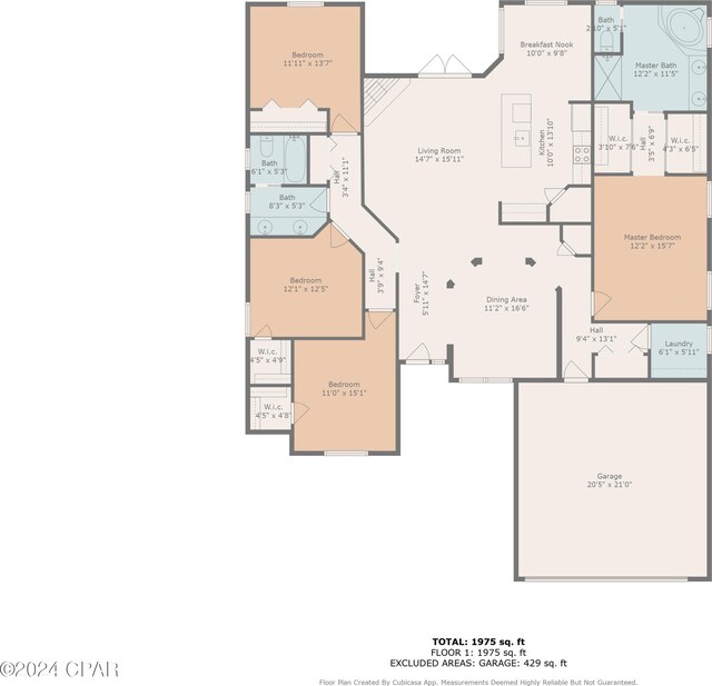 2405 Camryns Xing, Panama City, FL 32405 - floor plan