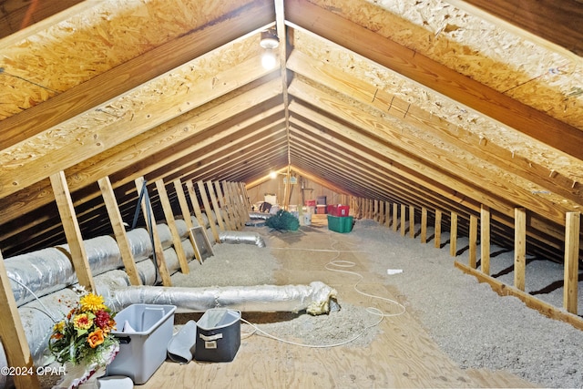 18496 NE Live Oak Ln, Blountstown, FL 32424 - view of unfinished attic