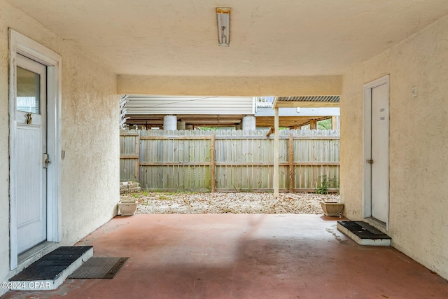 view of patio