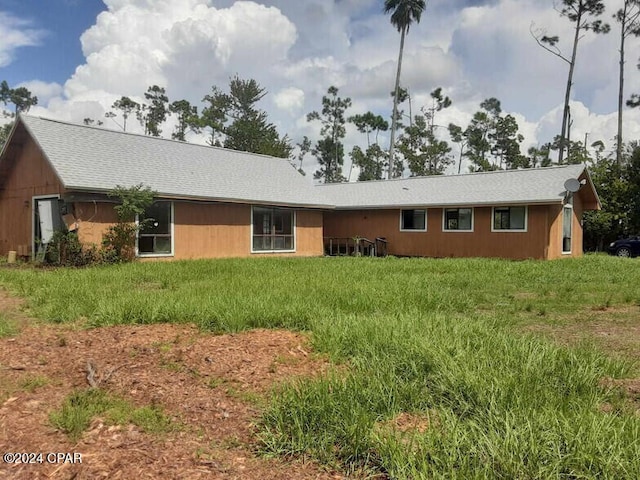 view of ranch-style home