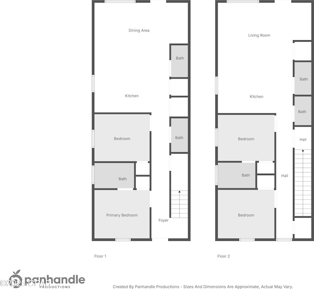 7026 Thomas Dr Unit A & B, Panama City Beach, FL 32408 - view of room layout