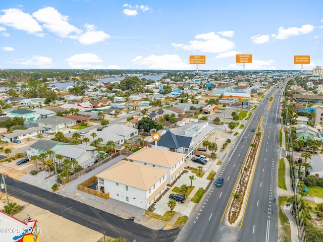 7026 Thomas Dr Unit A & B, Panama City Beach, FL 32408 - aerial view of residential area with a major roadway