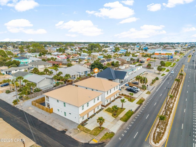 drone / aerial view featuring a residential view