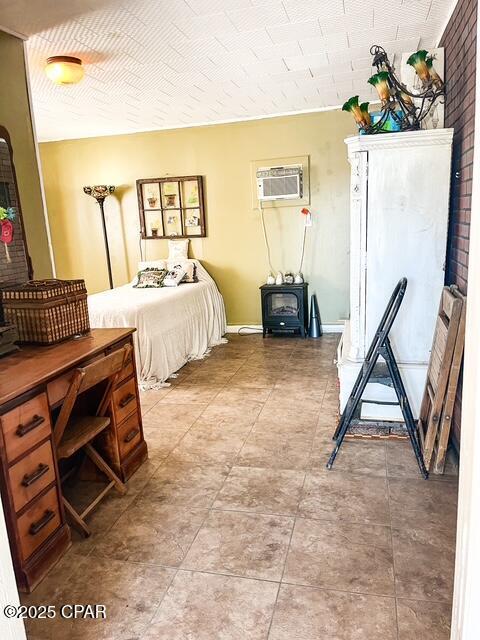 bathroom featuring tile patterned floors and toilet