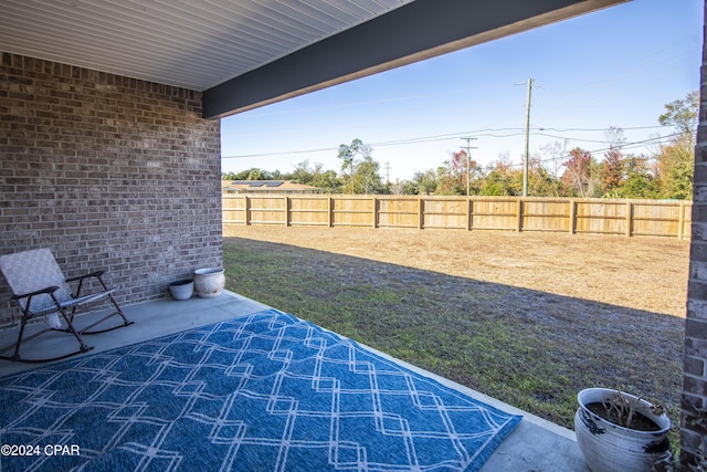 view of patio / terrace