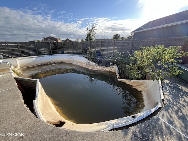 view of pool