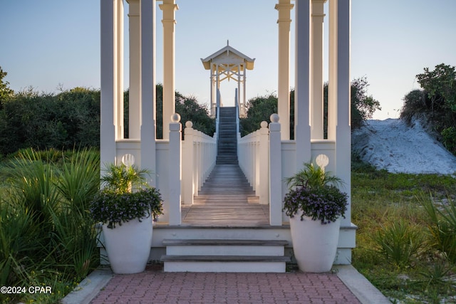 view of property entrance