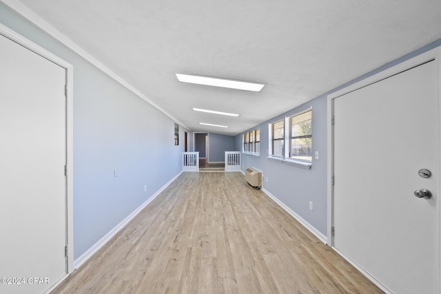 interior space featuring light hardwood / wood-style floors