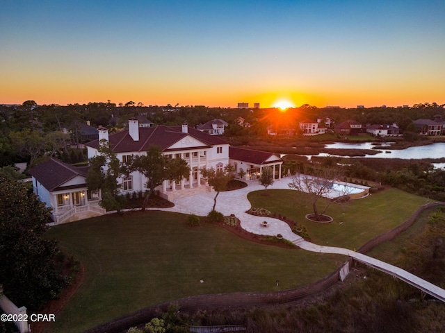 3730 Preserve Bay Blvd, Panama City, FL 32408 - view of aerial view at dusk