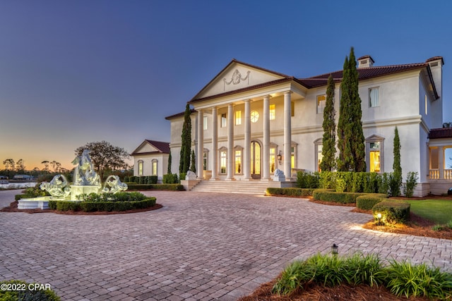 3730 Preserve Bay Blvd, Panama City, FL 32408 - view of neoclassical / greek revival house
