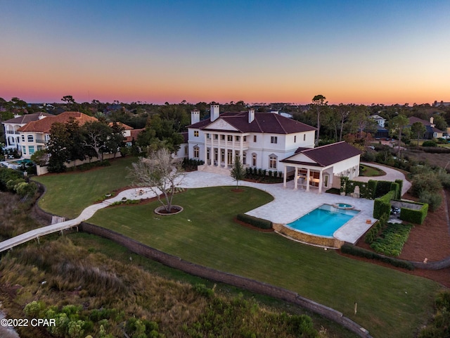 3730 Preserve Bay Blvd, Panama City, FL 32408 - view of aerial view at dusk