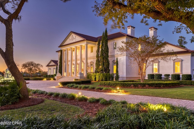 3730 Preserve Bay Blvd, Panama City, FL 32408 - greek revival inspired property with a lawn