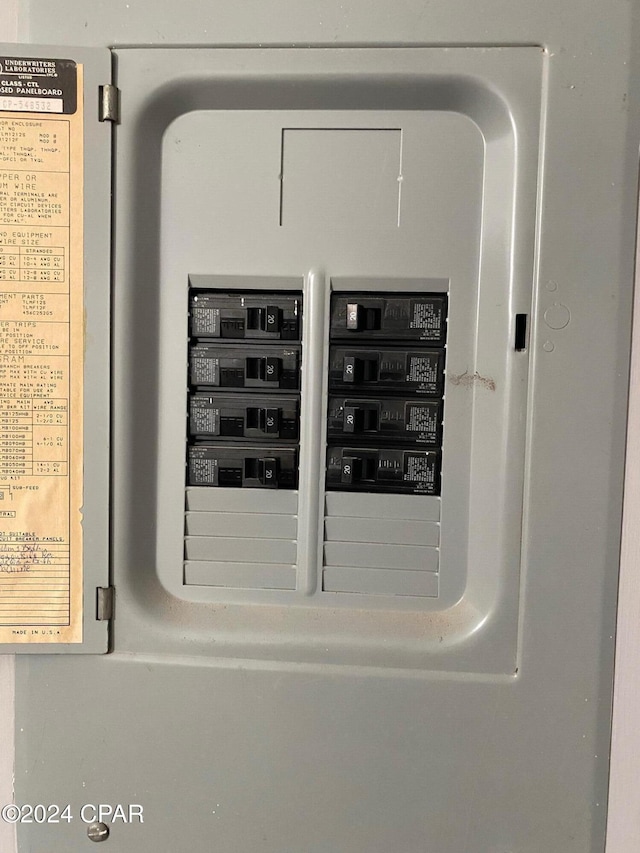 utilities with electric panel