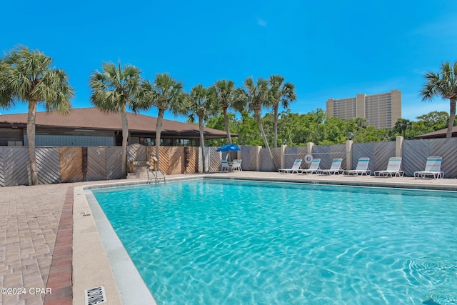 view of swimming pool