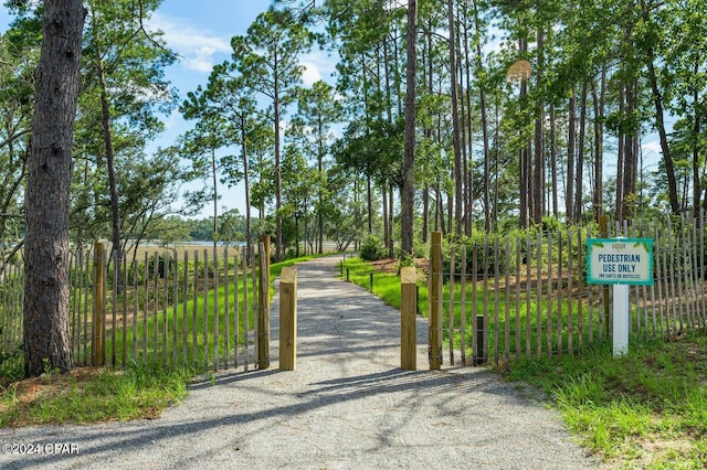 view of gate