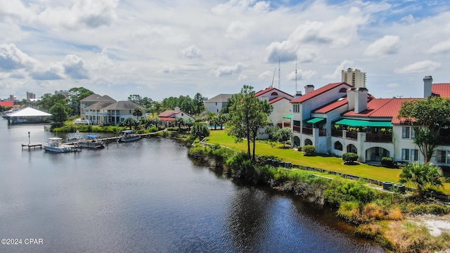 property view of water