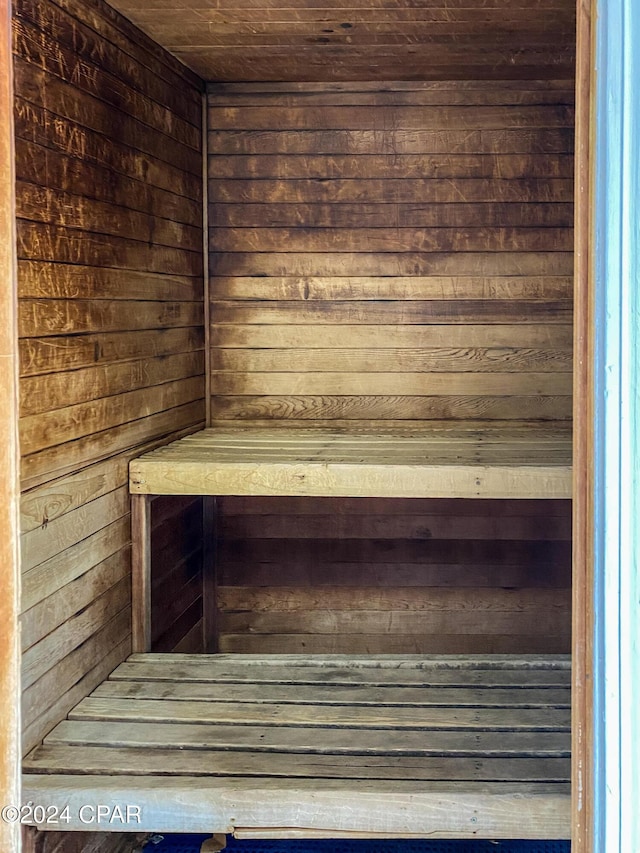 view of sauna / steam room