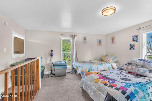 748 3rd St, Chipley, FL 32428 - bedroom with multiple windows, carpet flooring, and baseboards