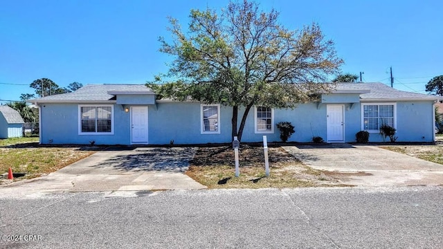 view of ranch-style house