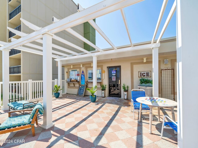 23223 Front Beach Rd Unit 713, Panama City Beach, FL 32413 - view of patio